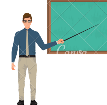 A professor avatar